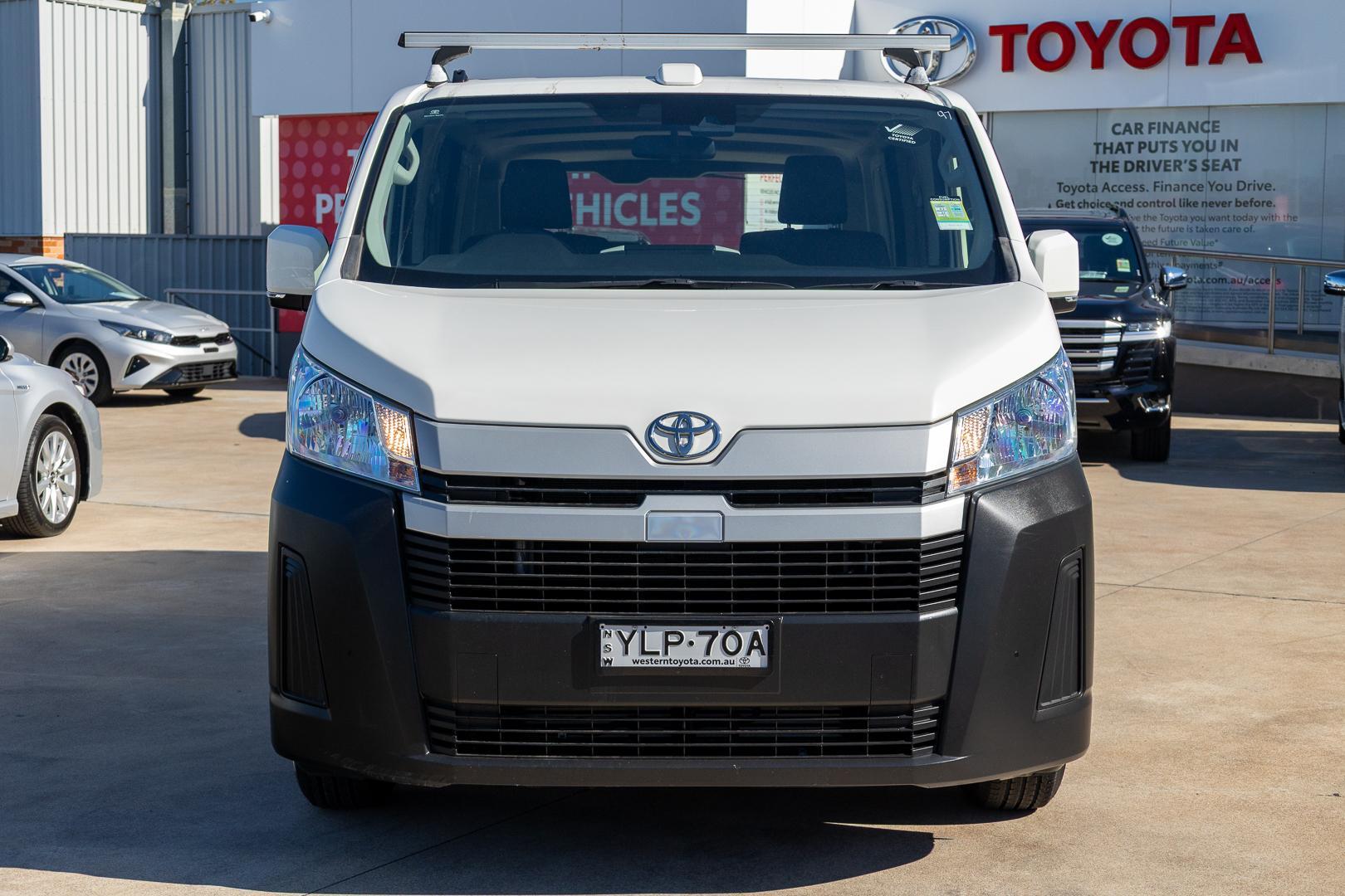 2021 Toyota Hiace LWB in White