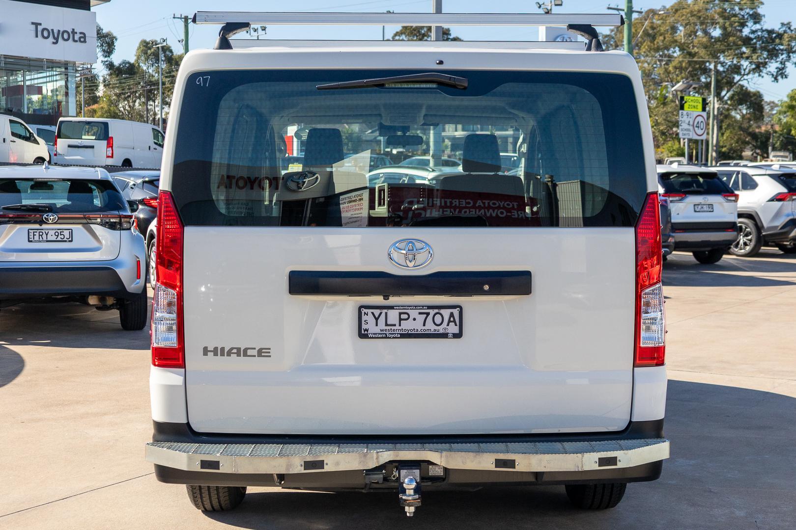 2021 Toyota Hiace LWB in White