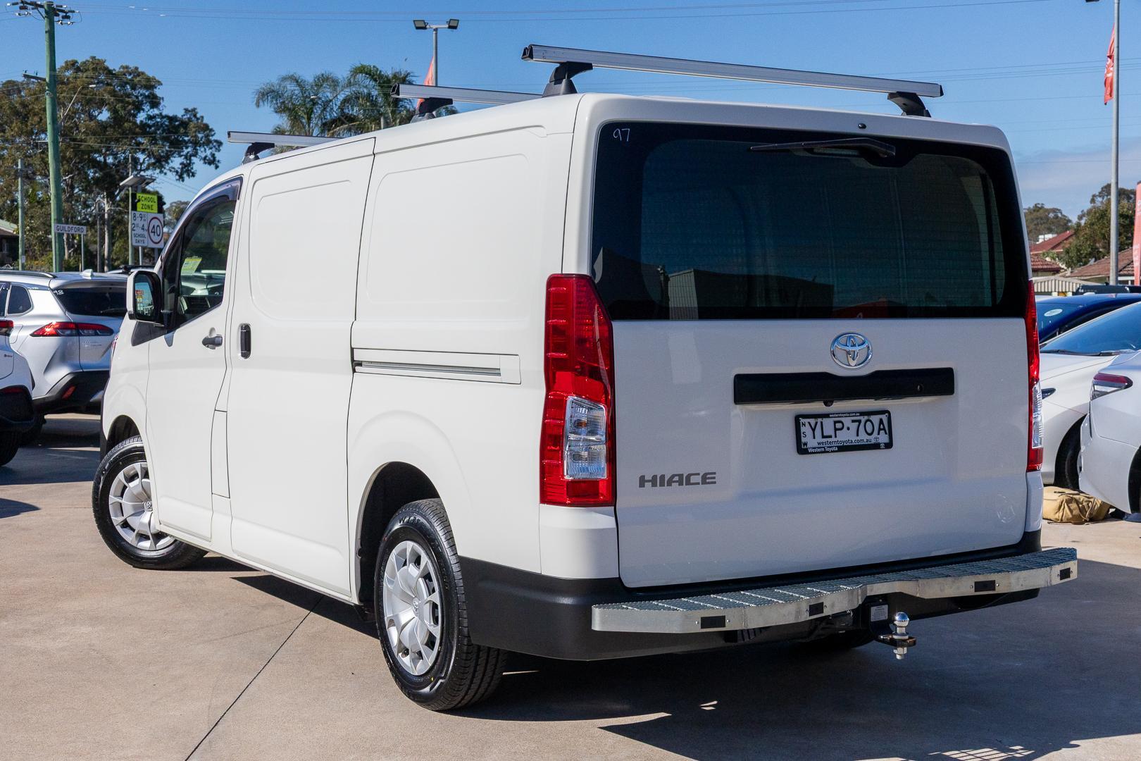 2021 Toyota Hiace LWB in White
