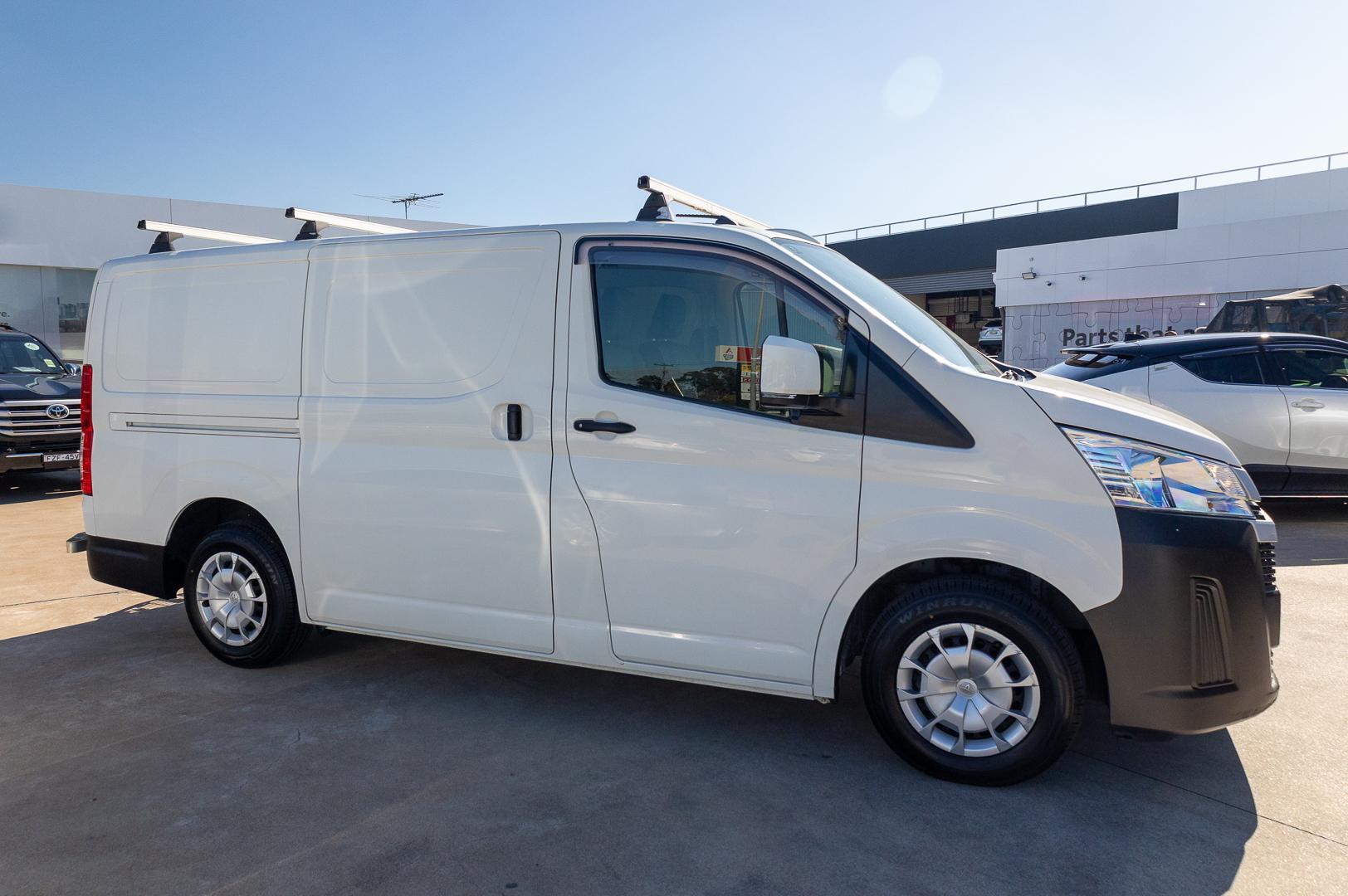 2021 Toyota Hiace LWB in White