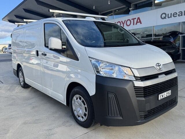 2022 Toyota Hiace LWB in White