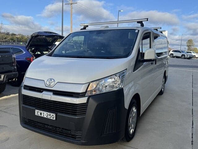 2022 Toyota Hiace LWB in White