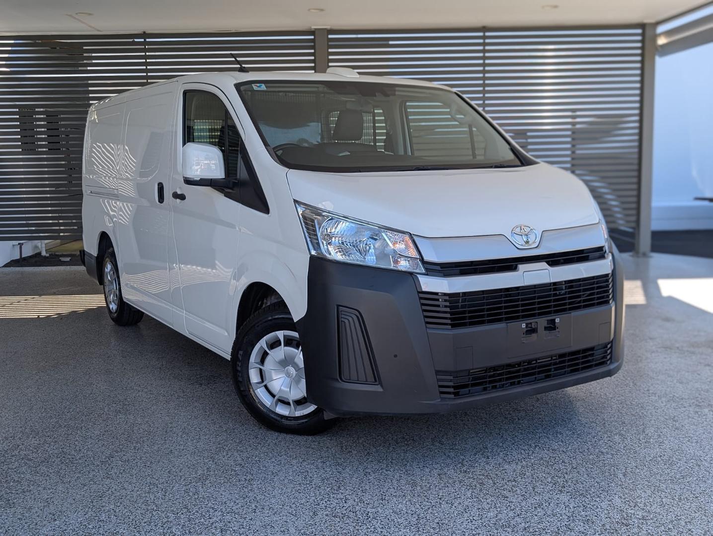 2022 Toyota Hiace LWB in White