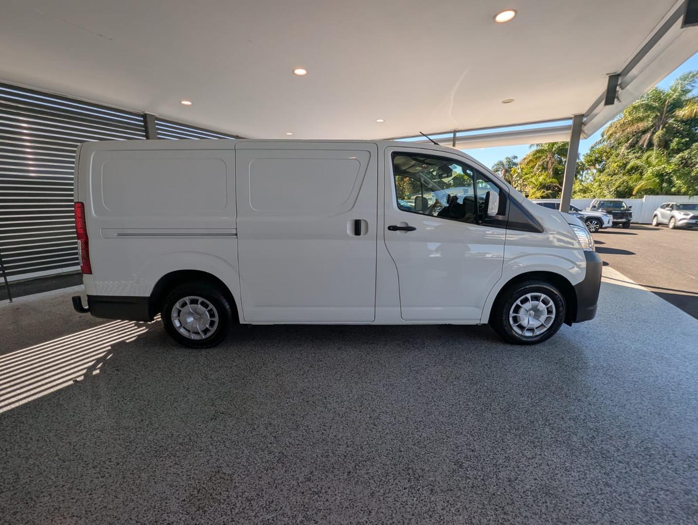 2022 Toyota Hiace LWB in White