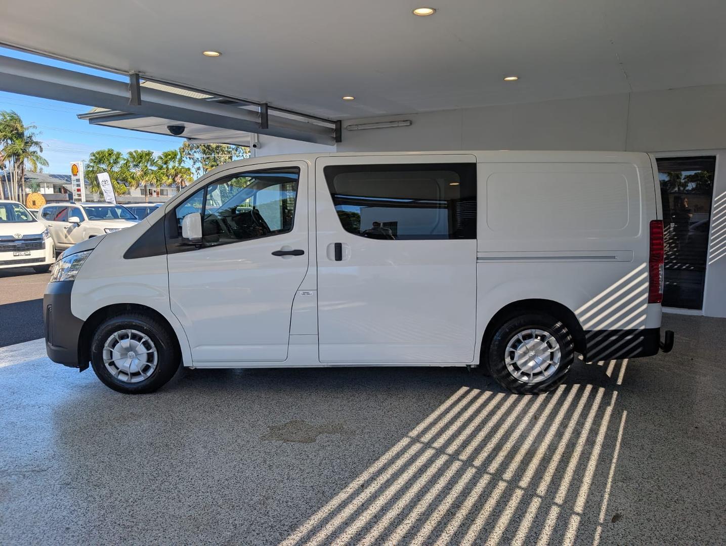 2022 Toyota Hiace LWB in White