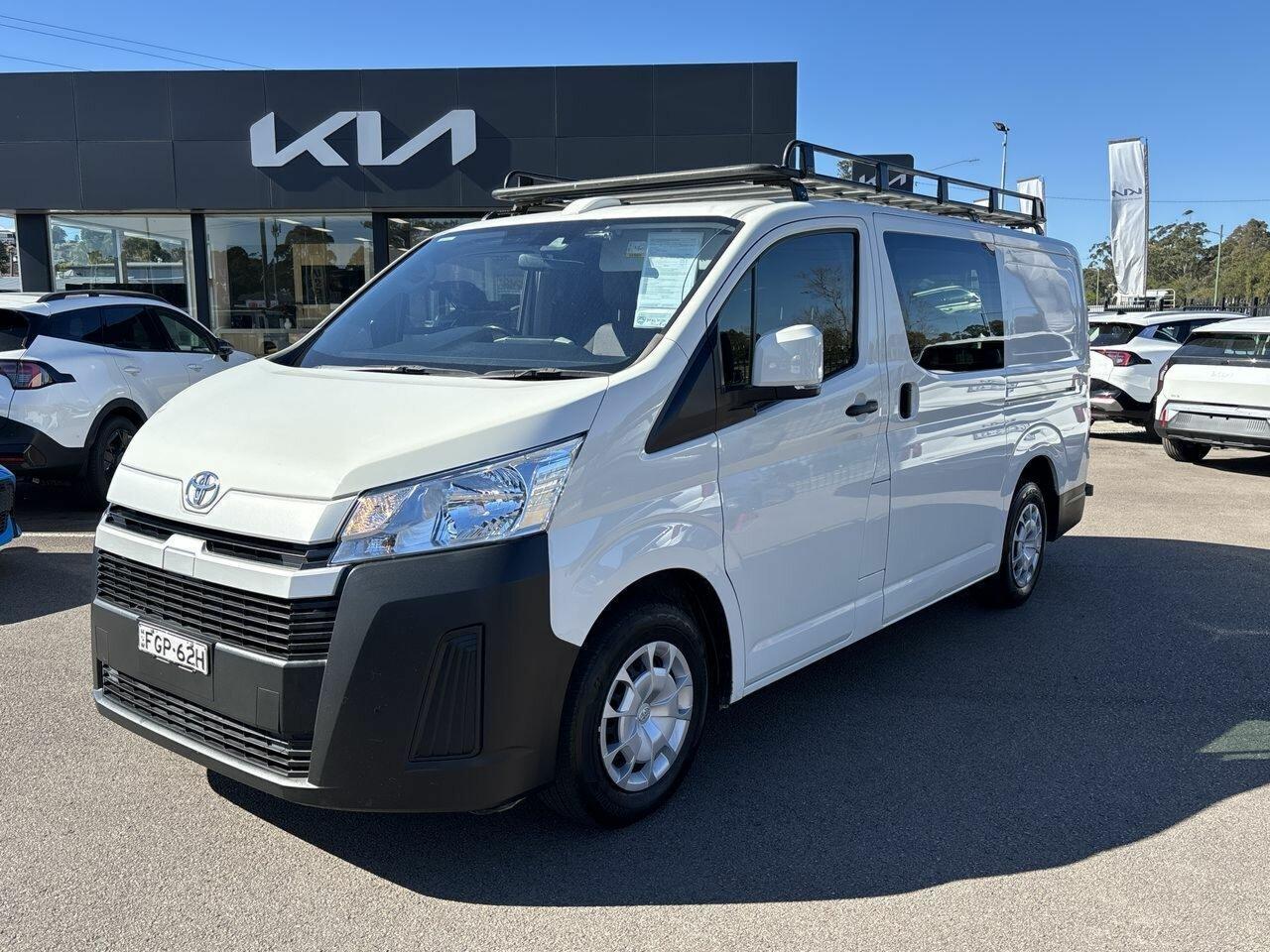 2024 Toyota Hiace LWB in White