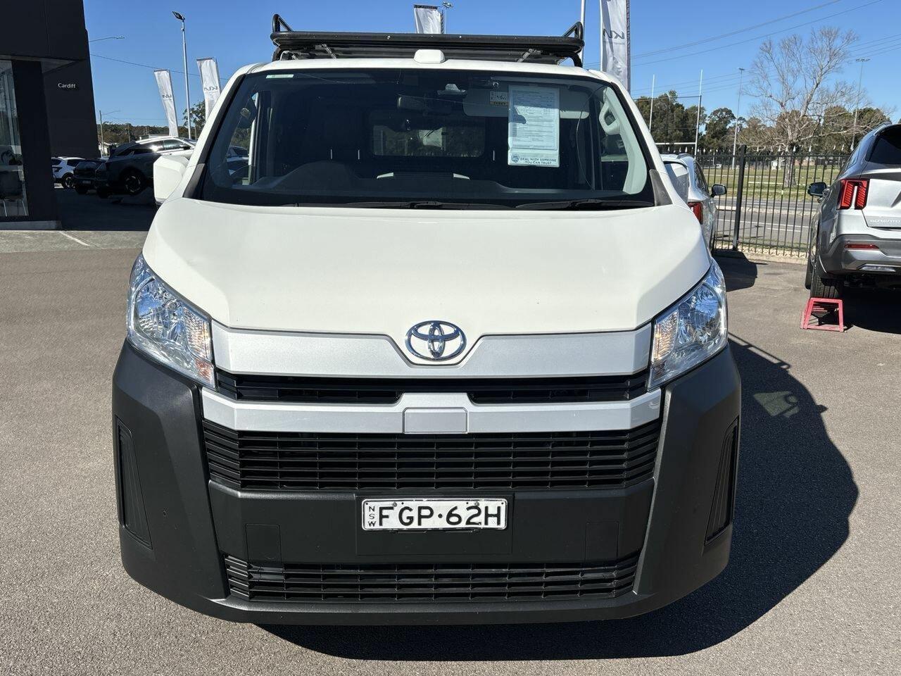 2024 Toyota Hiace LWB in White