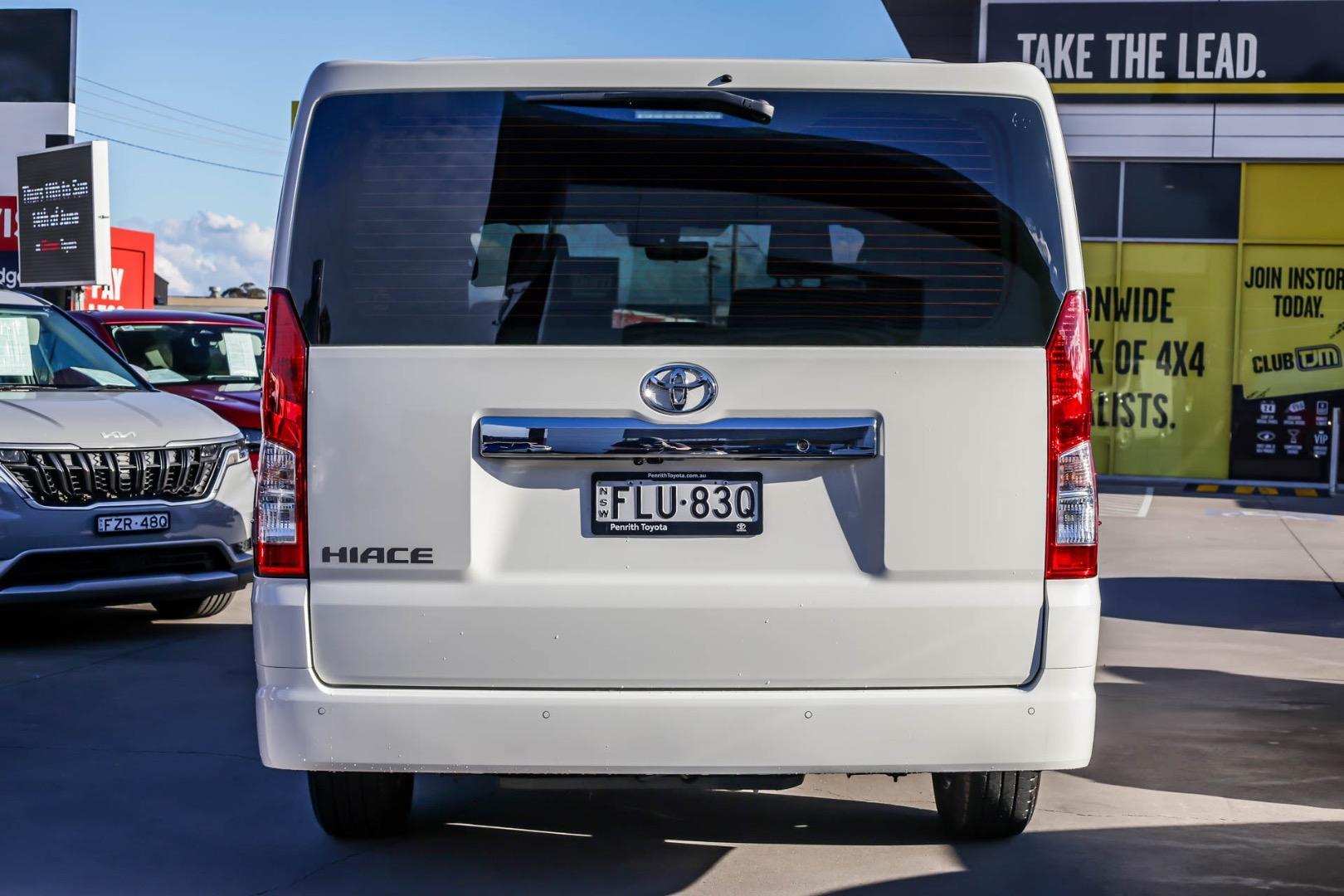 2024 Toyota Hiace LWB in White