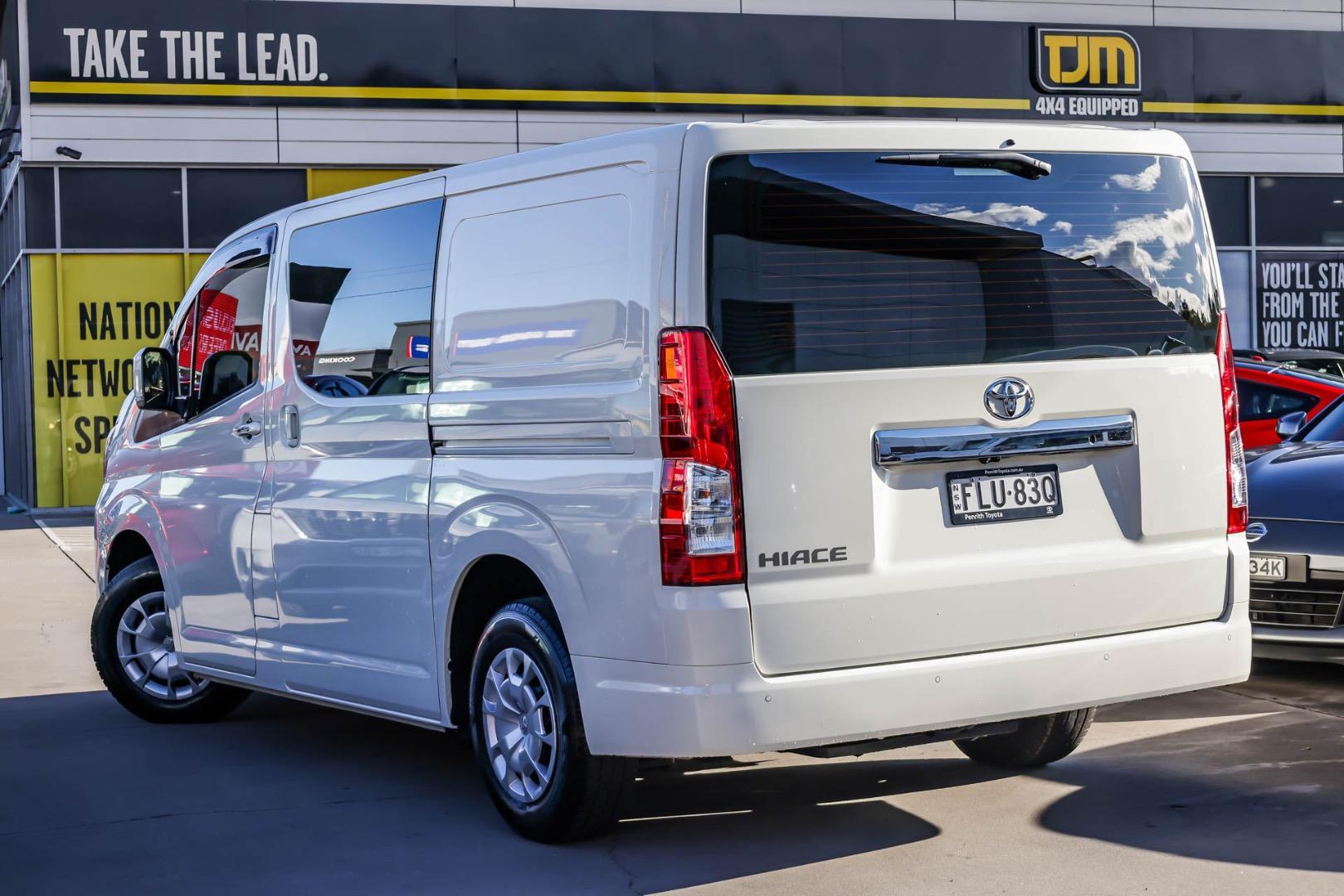 2024 Toyota Hiace LWB in White