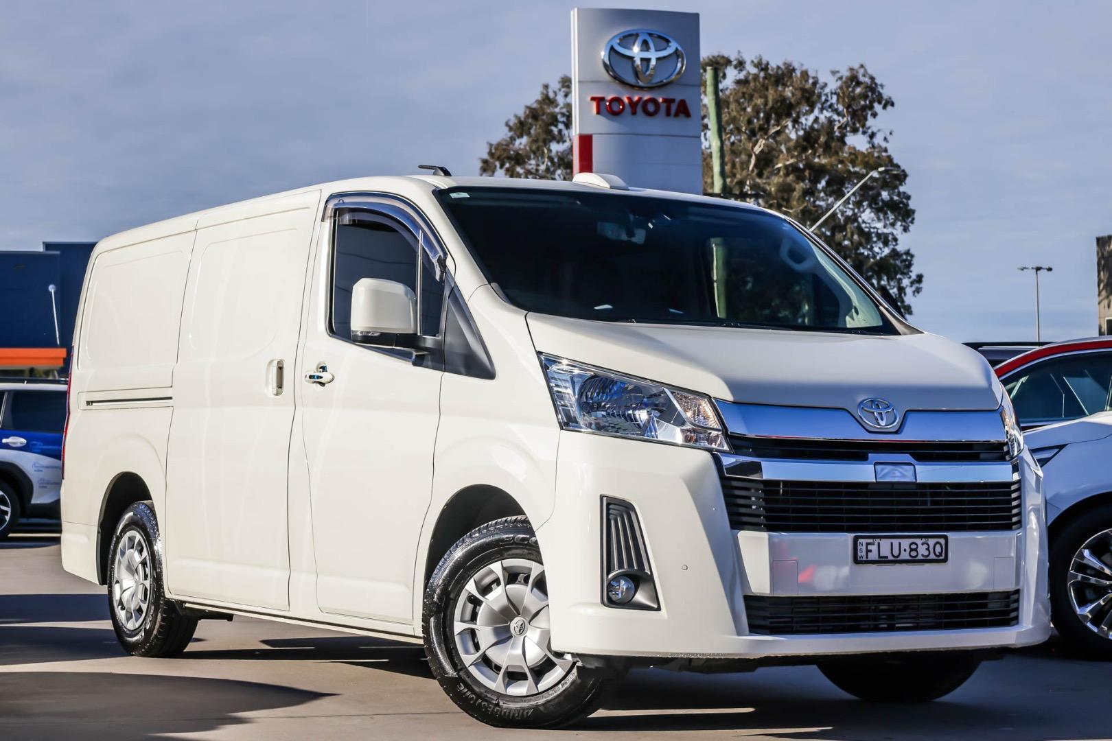 2024 Toyota Hiace LWB in White