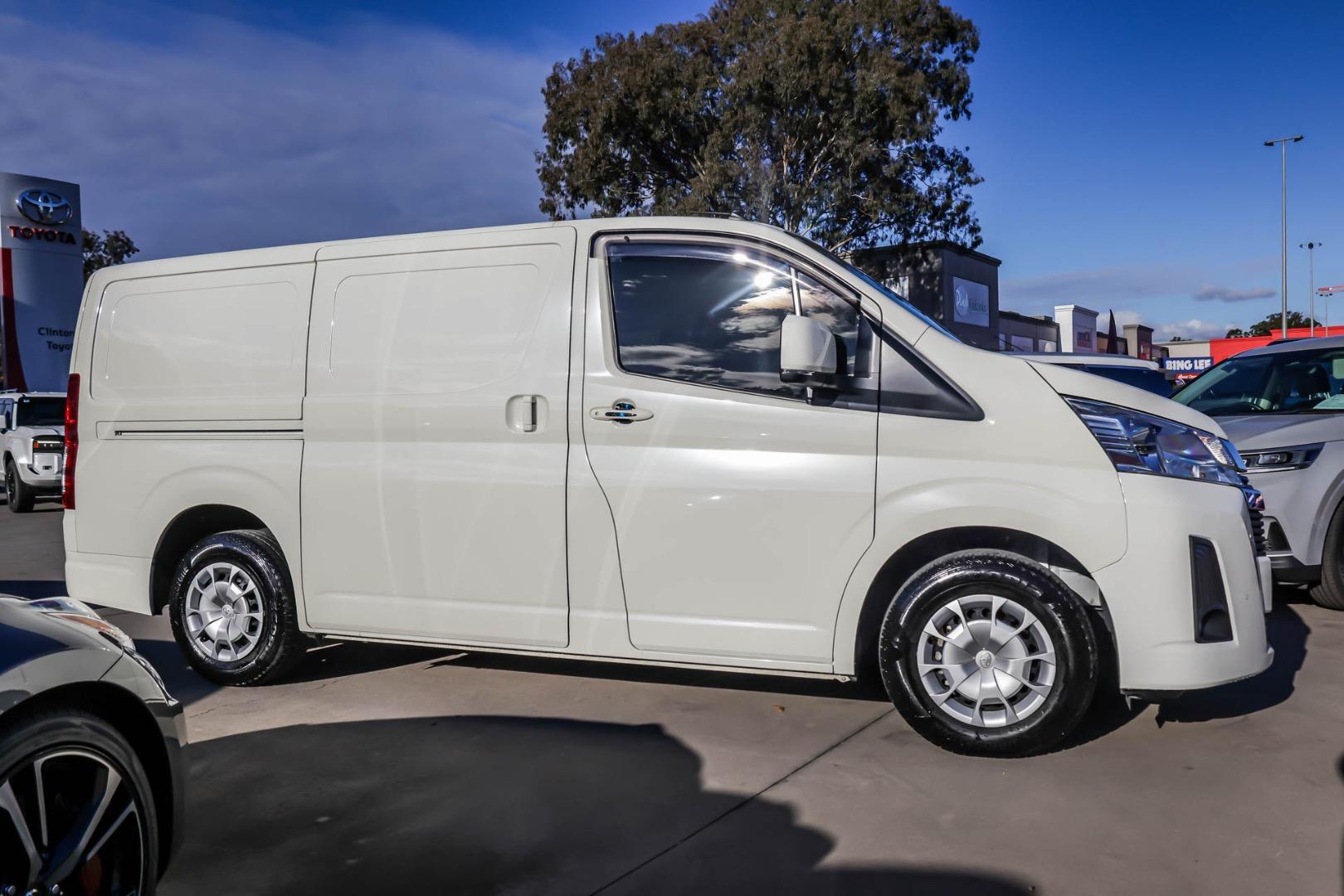 2024 Toyota Hiace LWB in White