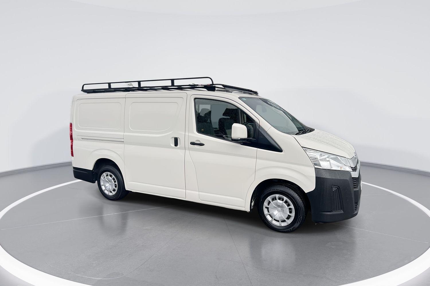 2021 Toyota Hiace LWB in White