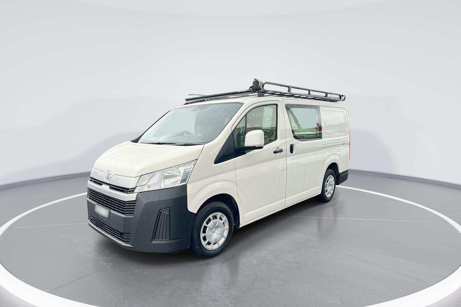 2021 Toyota Hiace LWB in White