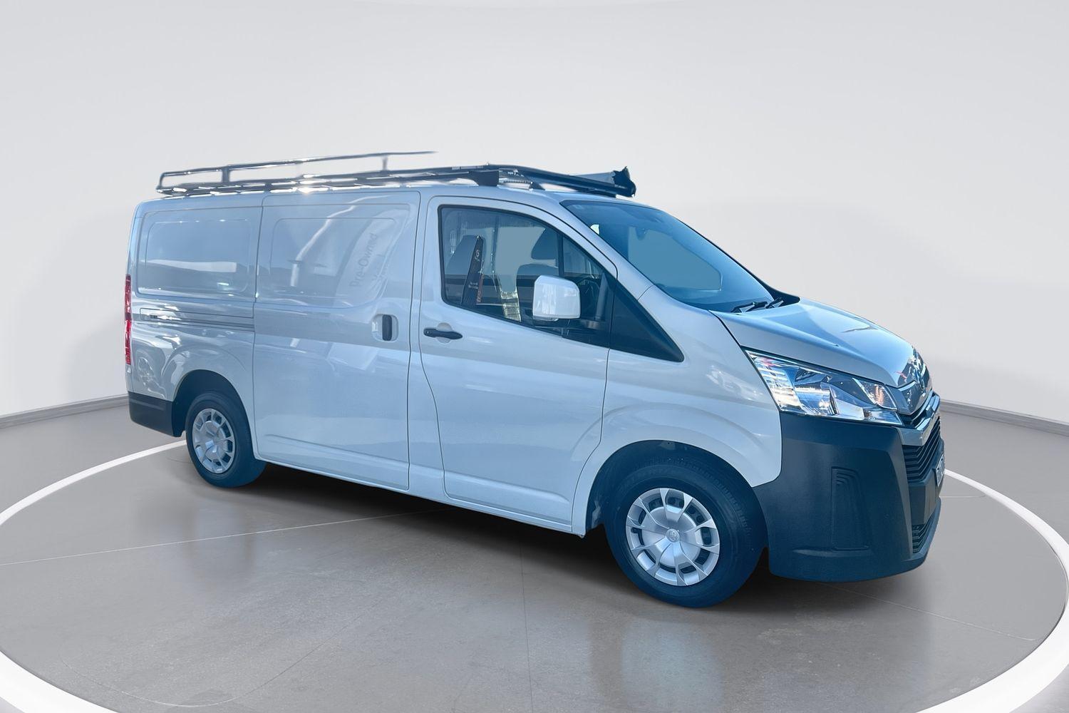 2021 Toyota Hiace LWB in White