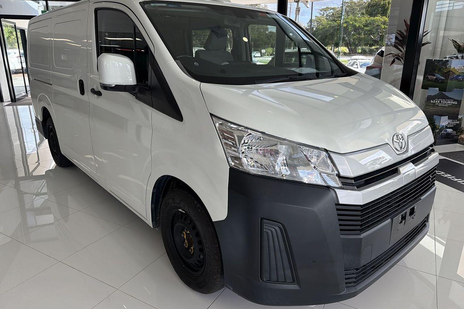 2021 Toyota Hiace LWB in White