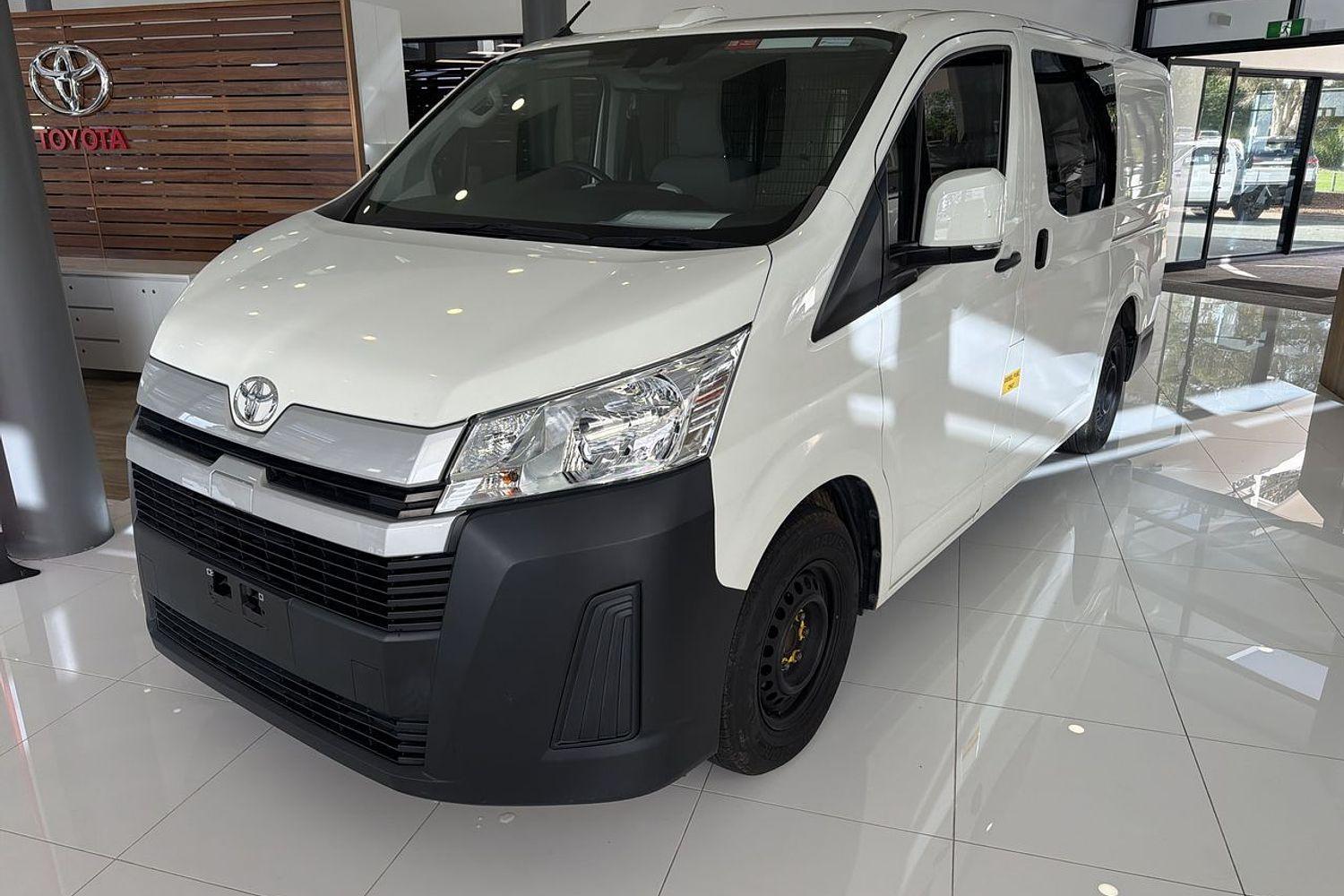 2021 Toyota Hiace LWB in White