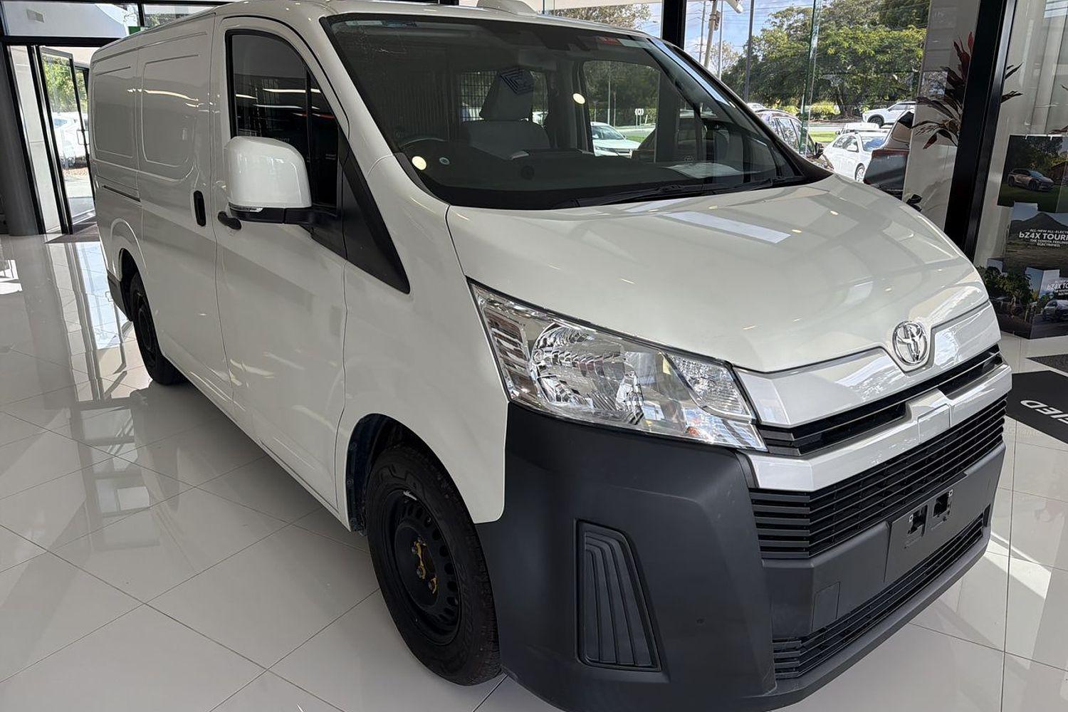 2021 Toyota Hiace LWB in White