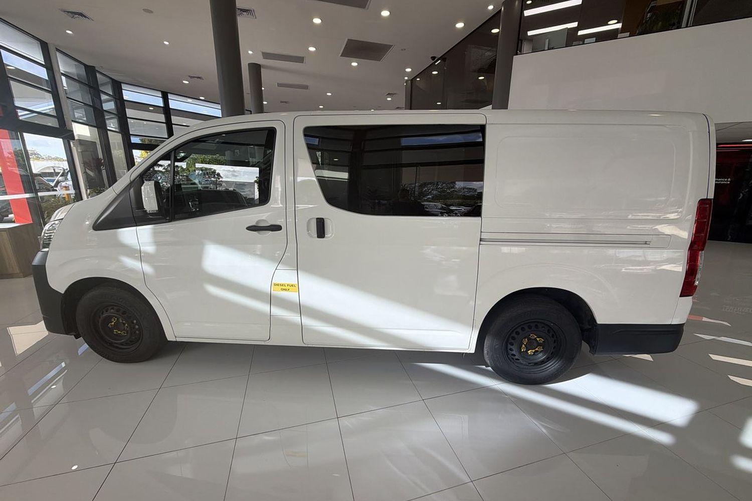 2021 Toyota Hiace LWB in White