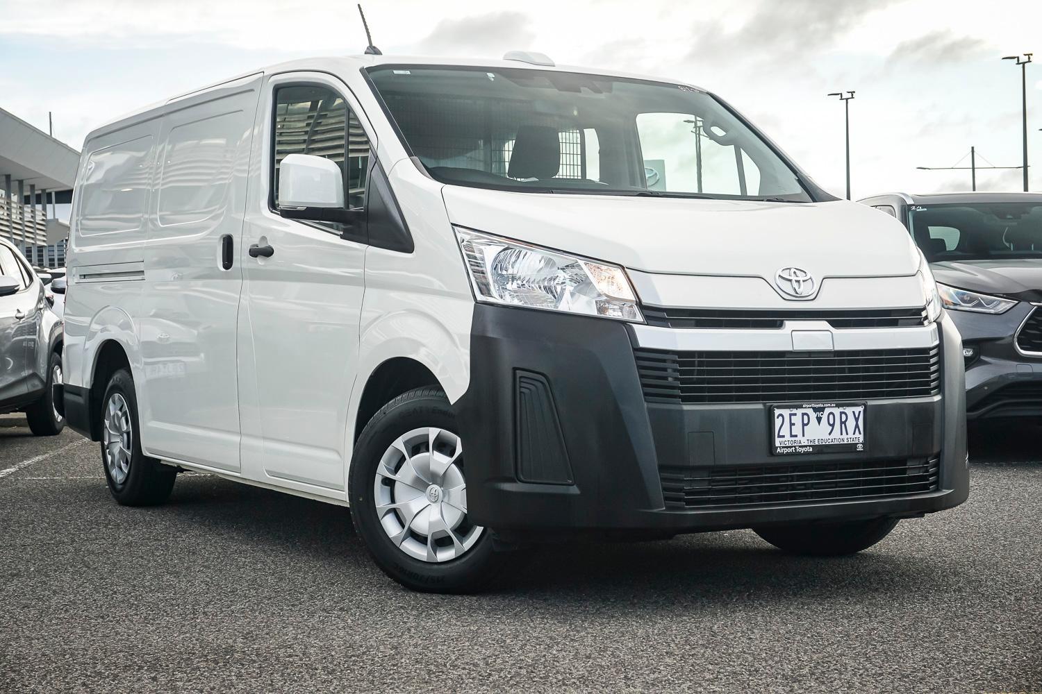 2021 Toyota Hiace LWB in White