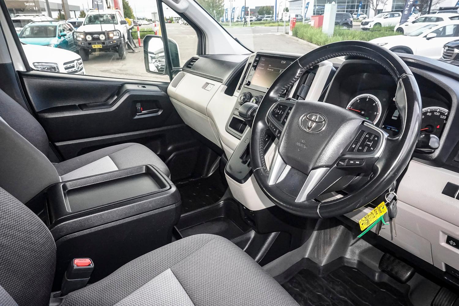 2021 Toyota Hiace LWB in White