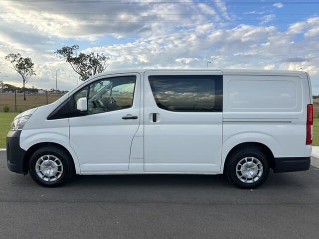 2021 Toyota Hiace LWB in White