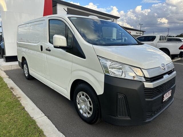 2021 Toyota Hiace LWB in White