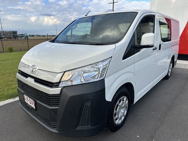 2021 Toyota Hiace LWB in White