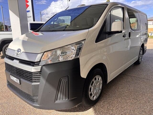 2022 Toyota Hiace LWB in White