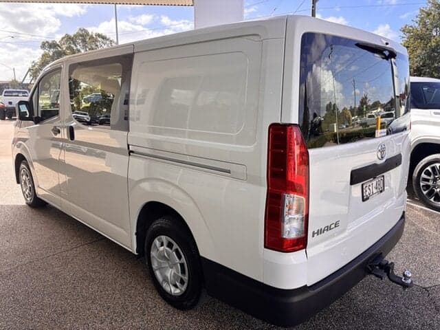 2022 Toyota Hiace LWB in White