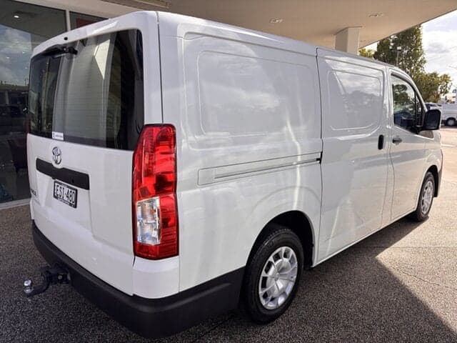 2022 Toyota Hiace LWB in White
