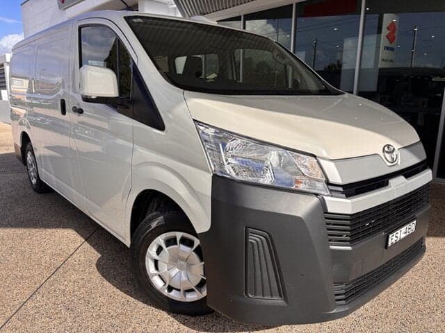 2022 Toyota Hiace LWB in White