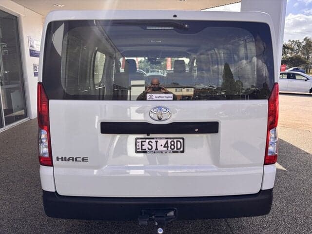 2022 Toyota Hiace LWB in White