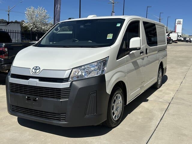 2023 Toyota Hiace LWB in White