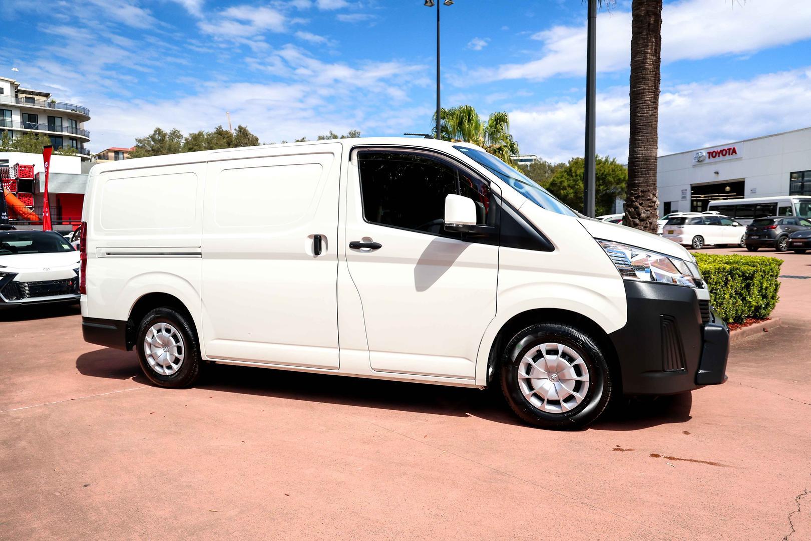 2024 Toyota Hiace LWB in White