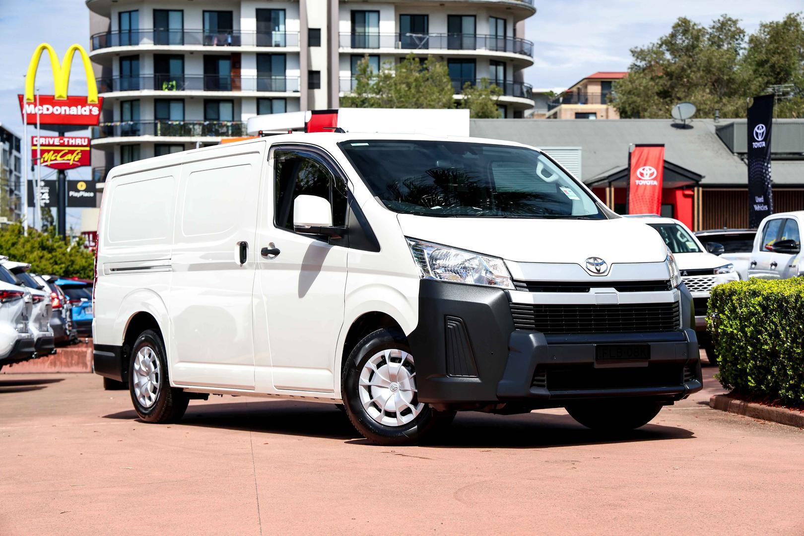 2024 Toyota Hiace LWB in White