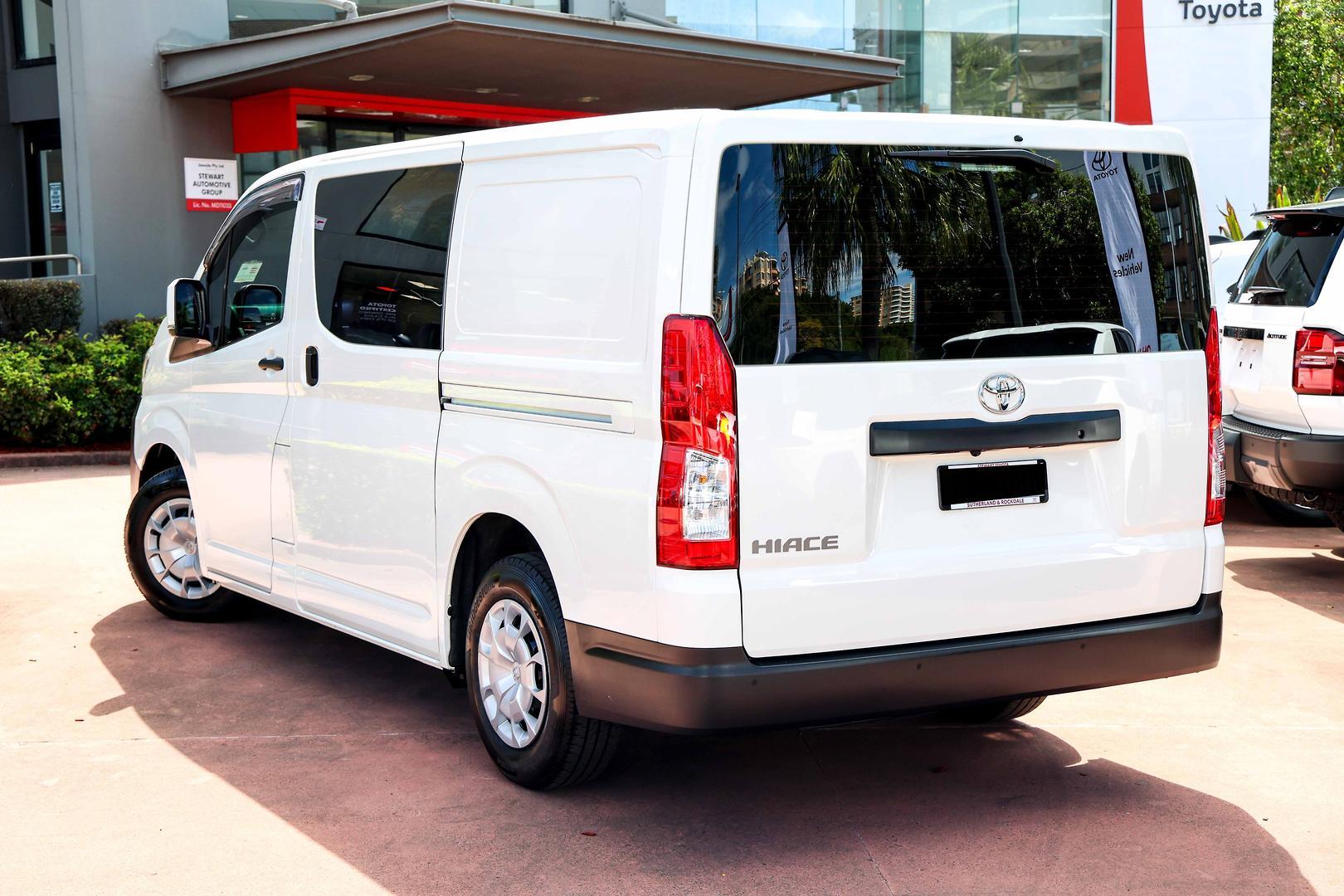 2024 Toyota Hiace LWB in White