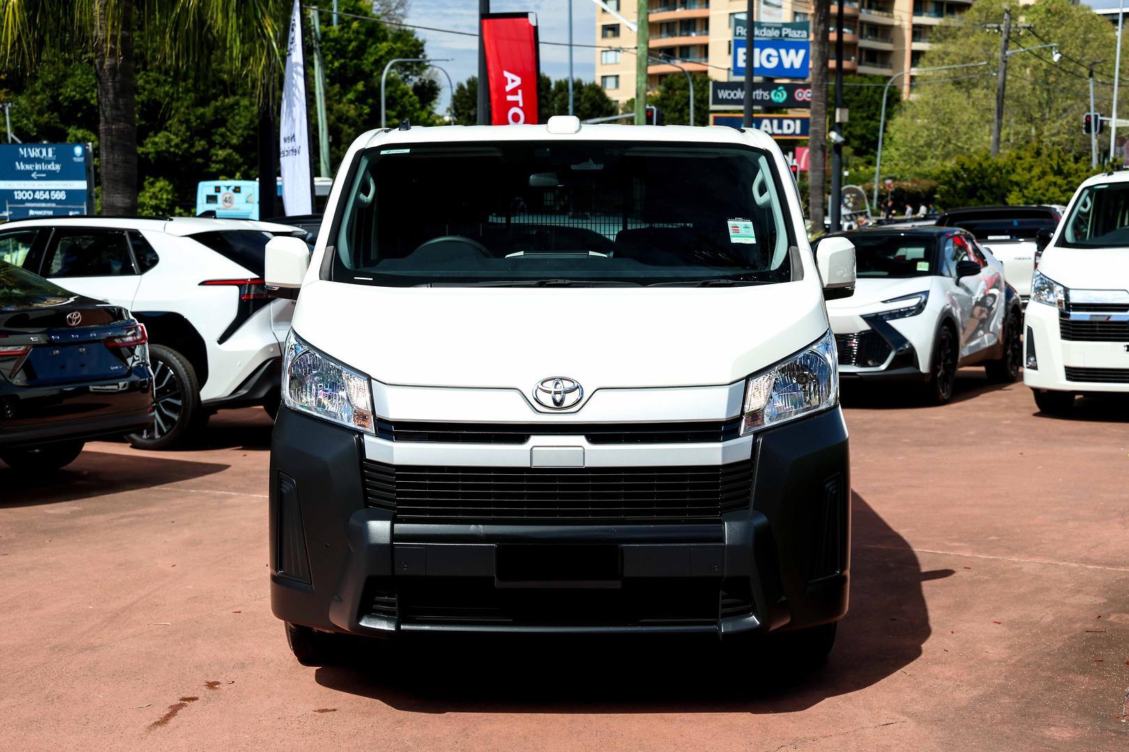 2024 Toyota Hiace LWB in White