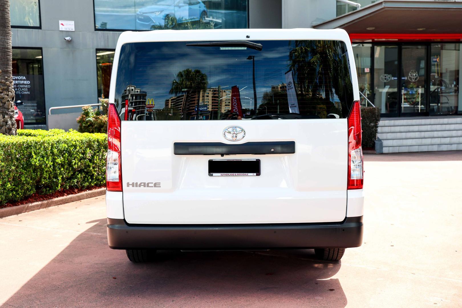 2024 Toyota Hiace LWB in White