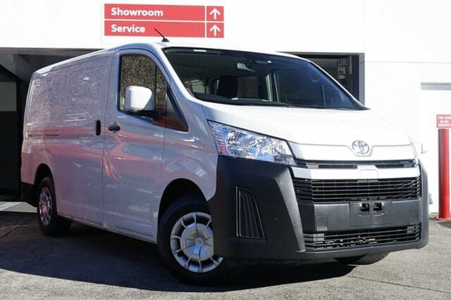 2021 Toyota Hiace LWB in White