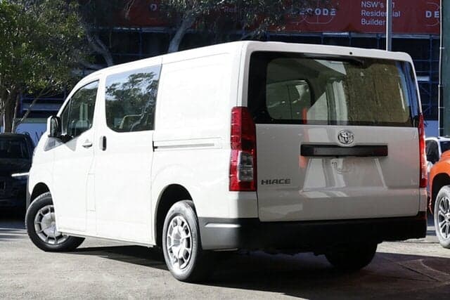 2021 Toyota Hiace LWB in White