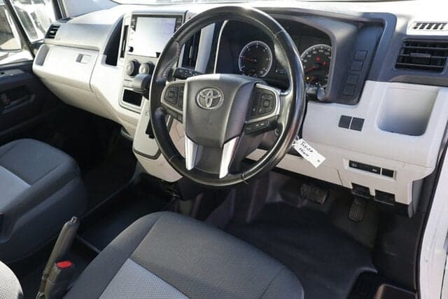 2021 Toyota Hiace LWB in White