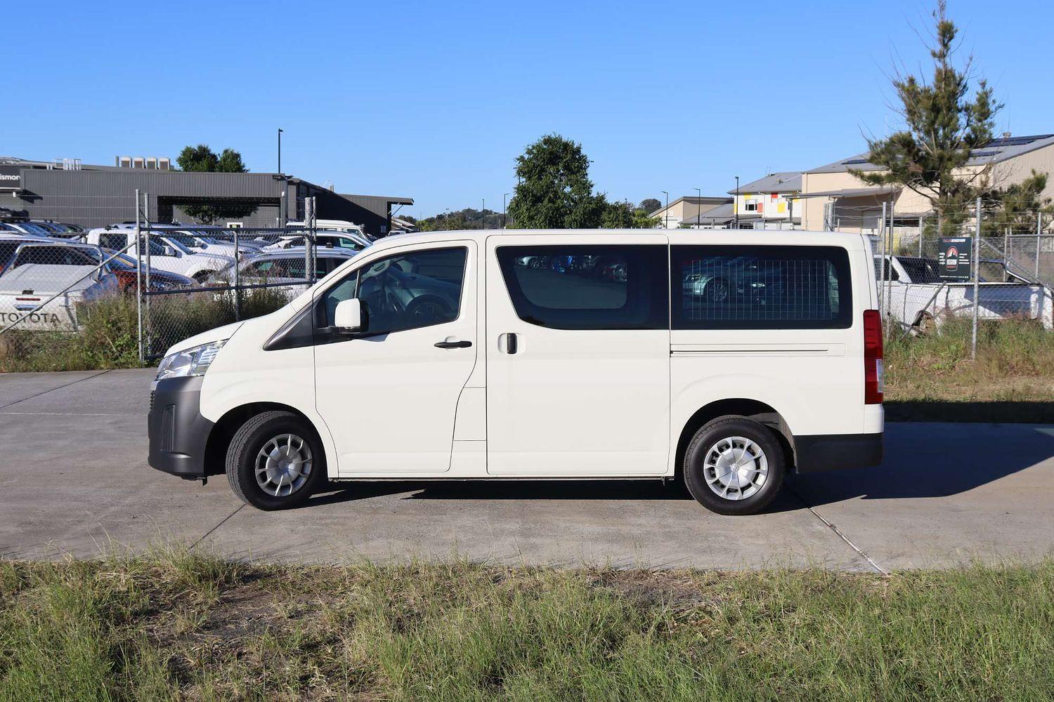 2021 Toyota Hiace LWB in White