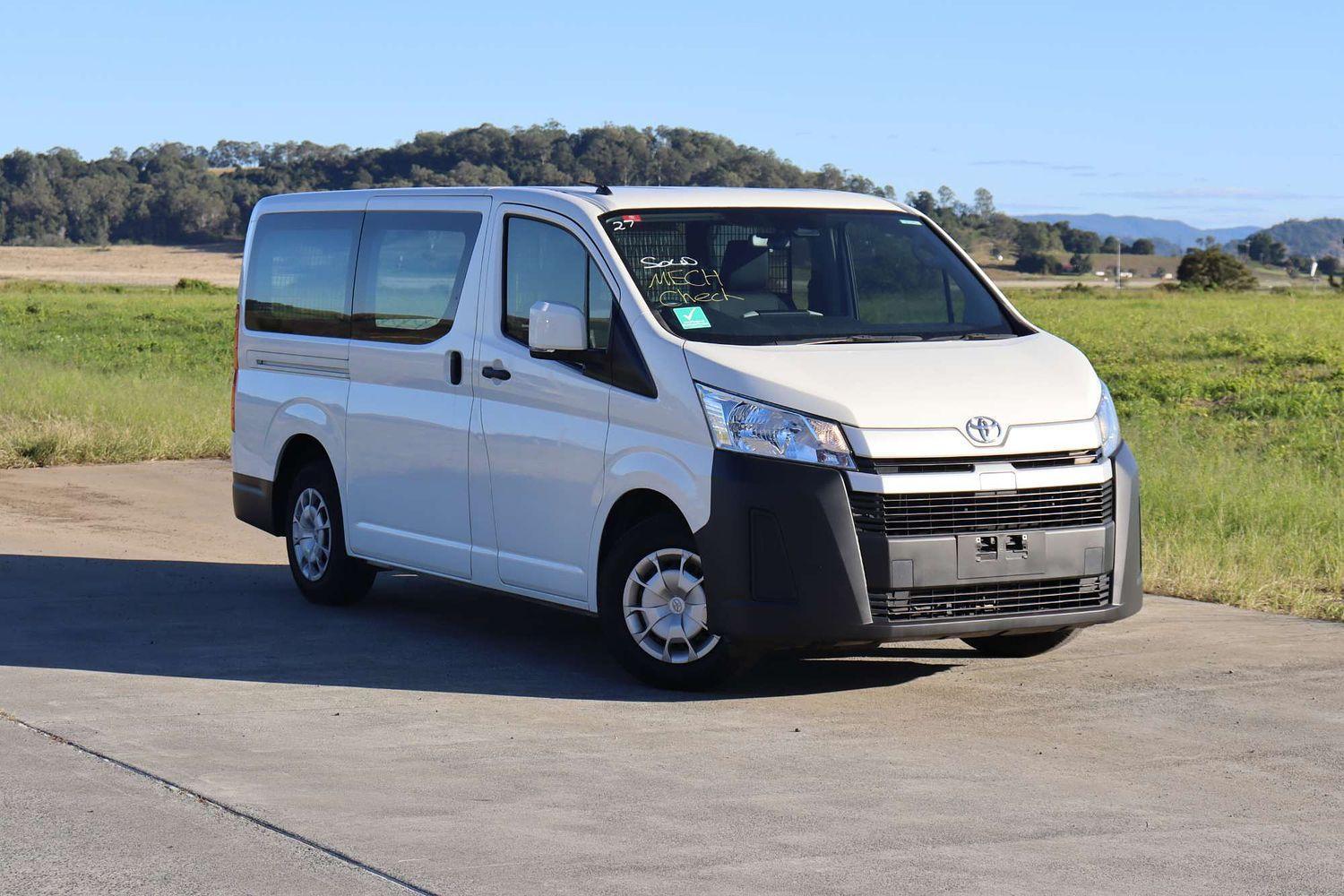 2021 Toyota Hiace LWB in White