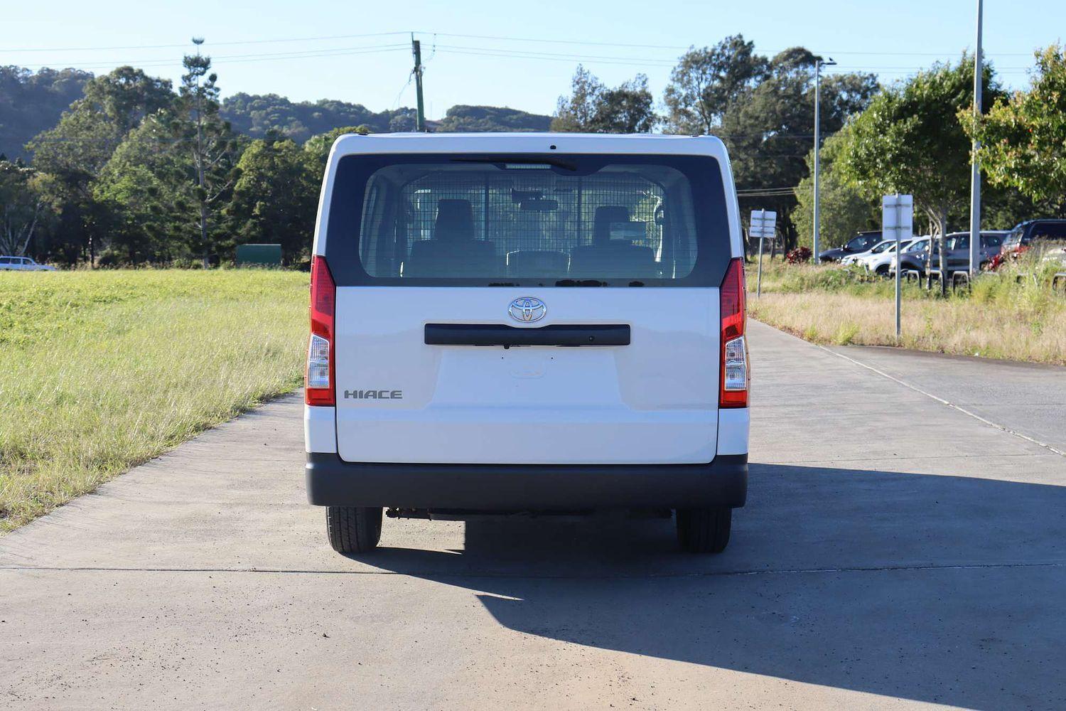 2021 Toyota Hiace LWB in White