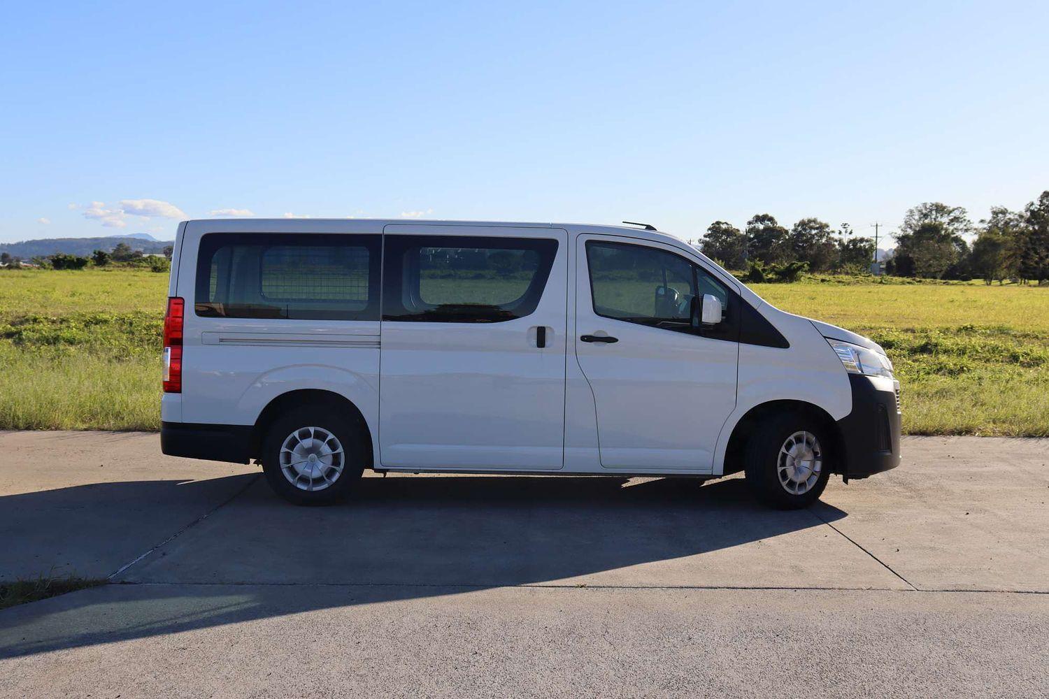 2021 Toyota Hiace LWB in White