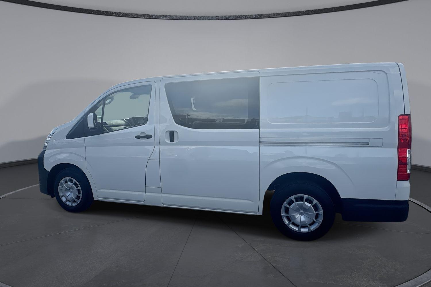 2021 Toyota Hiace LWB in White