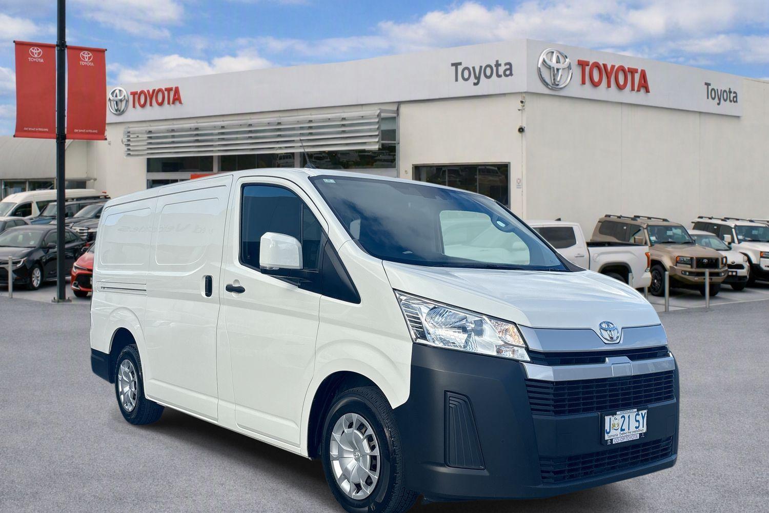 2021 Toyota Hiace LWB in White