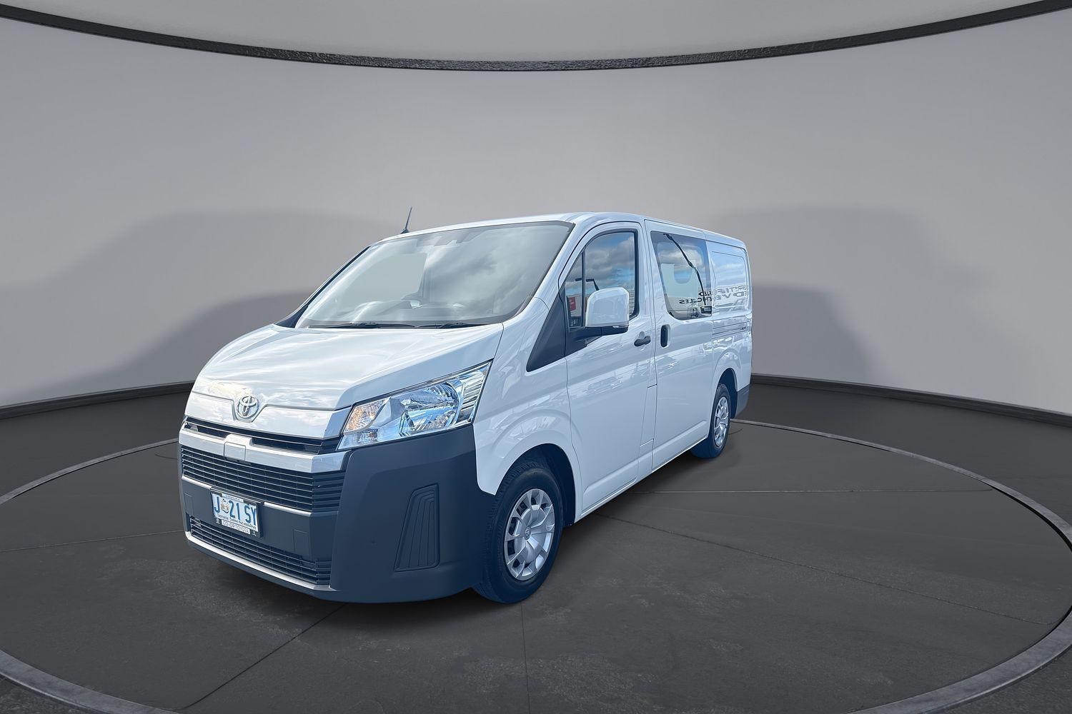 2021 Toyota Hiace LWB in White