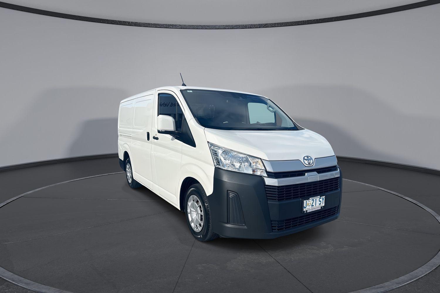 2021 Toyota Hiace LWB in White