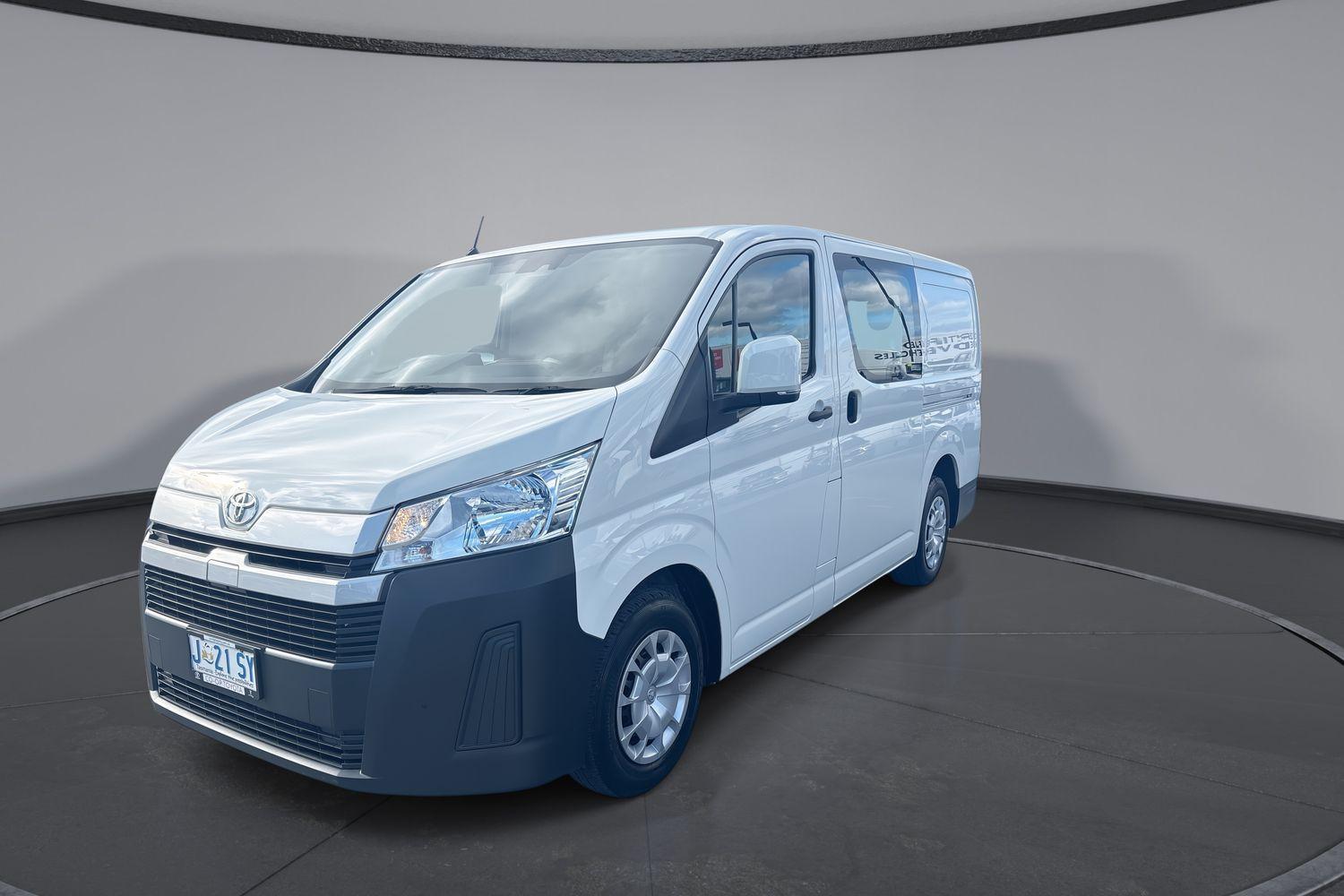 2021 Toyota Hiace LWB in White